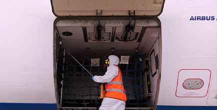 Aircraft Disinfection